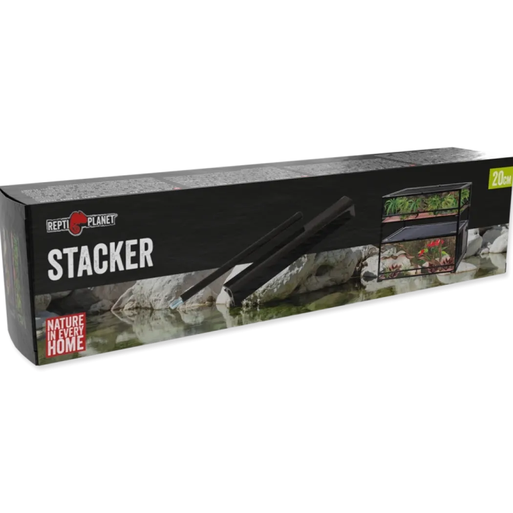 Adapter til stabling af Repti Planet terrarie Afstand 20 cm 4 stk