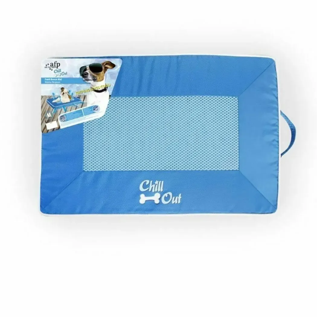 AFP Chill Out Hunde Kølemadras Medium 75x50 cm blå