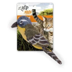 AFP Kattelegetøj Naturlig fugl med catnip