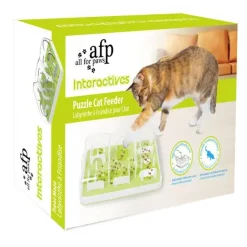 AFP Puzzle cat feeder