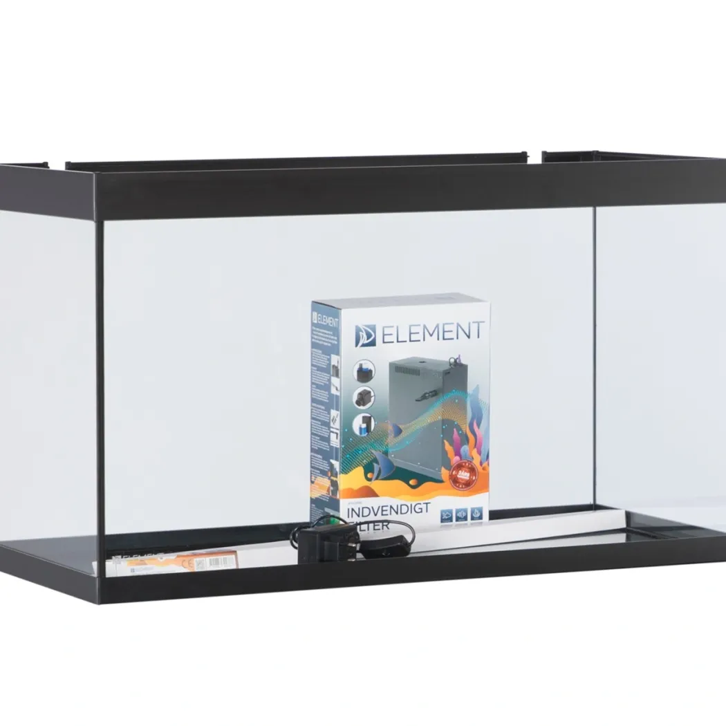 AkvaStabil ELEMENT Akvarium 144 L Sort