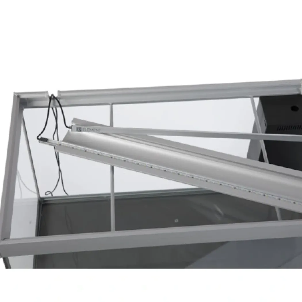 AkvaStabil ELEMENT Akvarium 144 L Sort