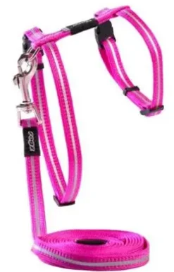 Allecat Kattesele og Linesæt 24-40 cm 1,8 m 11 mm Pink