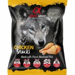 Alpha Spirit Chicken Snack kylling 60 g - naturlige bløde godbidder