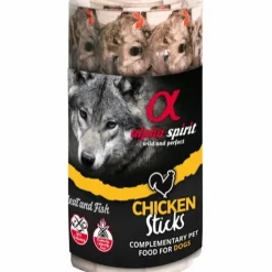 Alpha Spirit Chicken Stick 16 stk - hundesnacks med kylling
