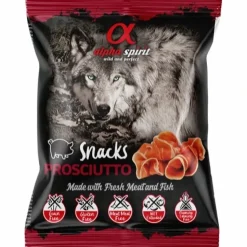 Alpha Spirit Prosciutto Snack skinke 60 g - naturlige bløde godbidder