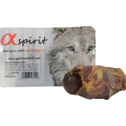 Alpha Spirit Skinkeben Halv - naturlig hundesnack, 1 stk