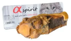 Alpha Spirit Skinkeben Maxi - hundesnack til store tyggetider, 1 stk