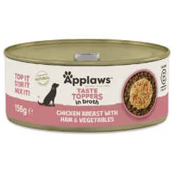 Applaws Hundevådmad Kylling og Skinke 156 g - Sund topping til hunden