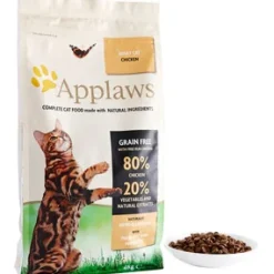 Applaws Kattefoder Fritgående Kylling 2 kg