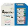 Applaws Kattevådmad Fiskekasse jelly 12 x 70 g