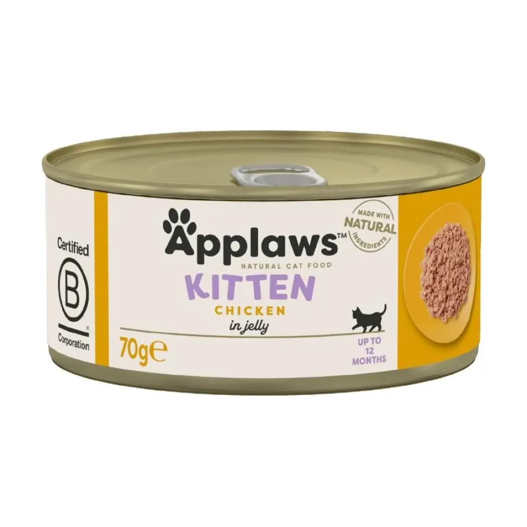 Applaws Kattevådmad Killing kylling 70 g