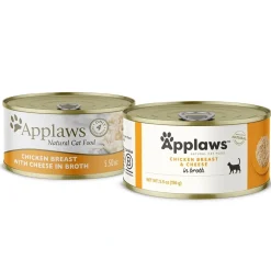 Applaws Kattevådmad Kylling og Ost 156 g