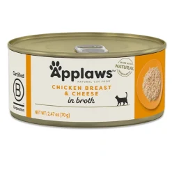 Applaws Kattevådmad Kylling og Ost 70 g