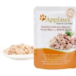 Applaws Kattevådmad kylling og okse 70 g (pouch)