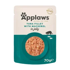 Applaws Kattevådmad Tun og makrel 70 g (pouch)