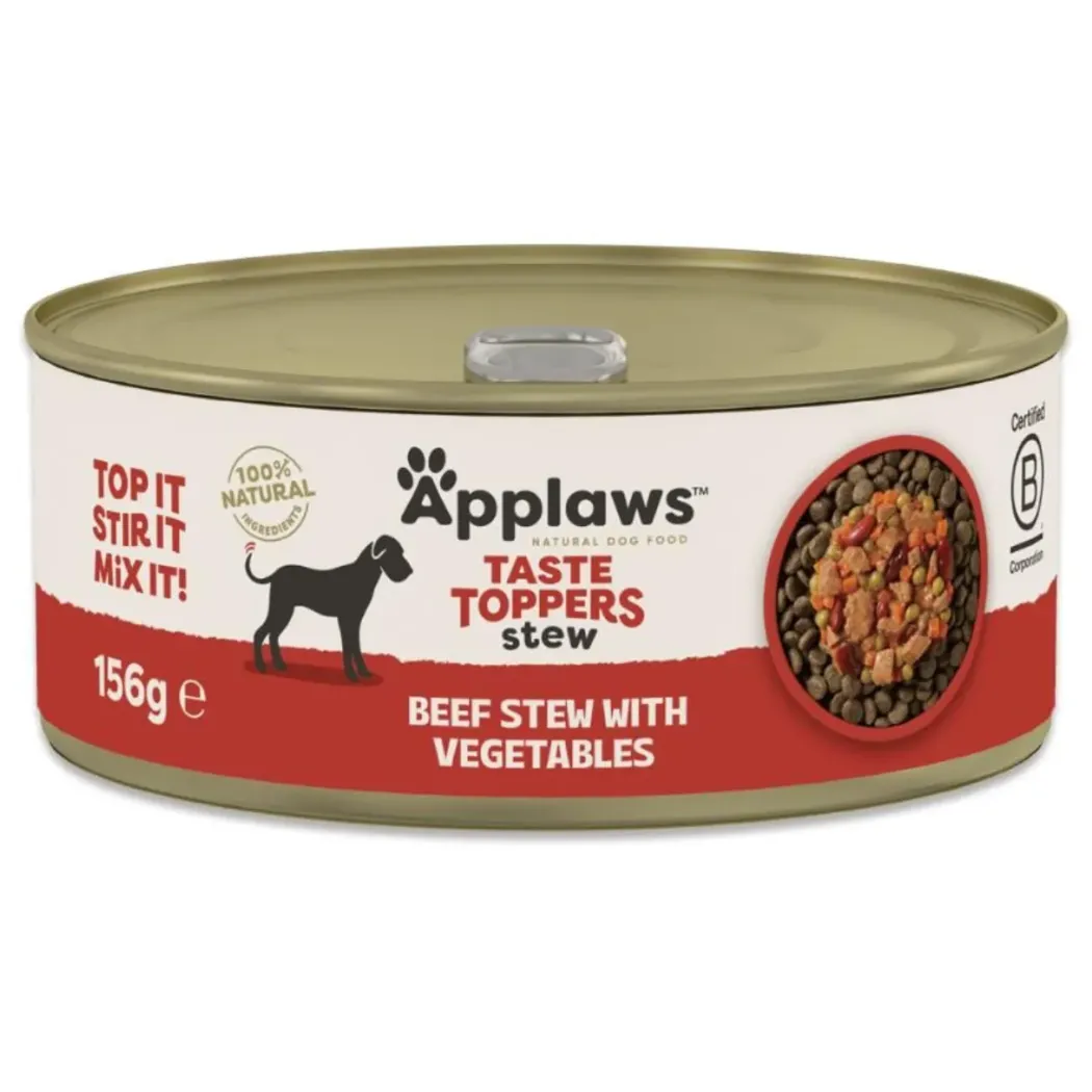 Applaws Taste Toppers oksegryde 156 g - naturlig topping til hundefoder