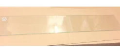 Aqua Medic UV glas til HQI lampe (UV shield) 59,8 x 10,5 cm