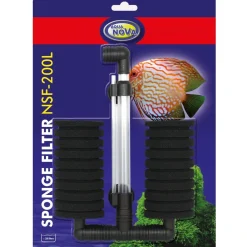 Aqua Nova Luftfilter Dobbelt NSF-200L