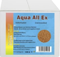 AquaAllEx demineraliseringsharpiks - ionbytter til RO-systemer refill 1 liter (silikatfjerner)