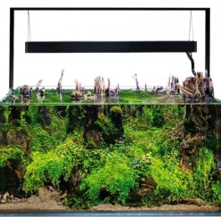 AquaEl Akvarie og Lampe Ultra Scape 90 Forest