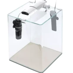 AquaEl Akvarie Opti Bent Hvid 20 Liter