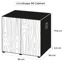 AquaEl Cabinet Ultra Scape 90 Forest