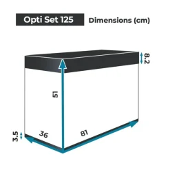 AquaEl Optiset 125 Hvid