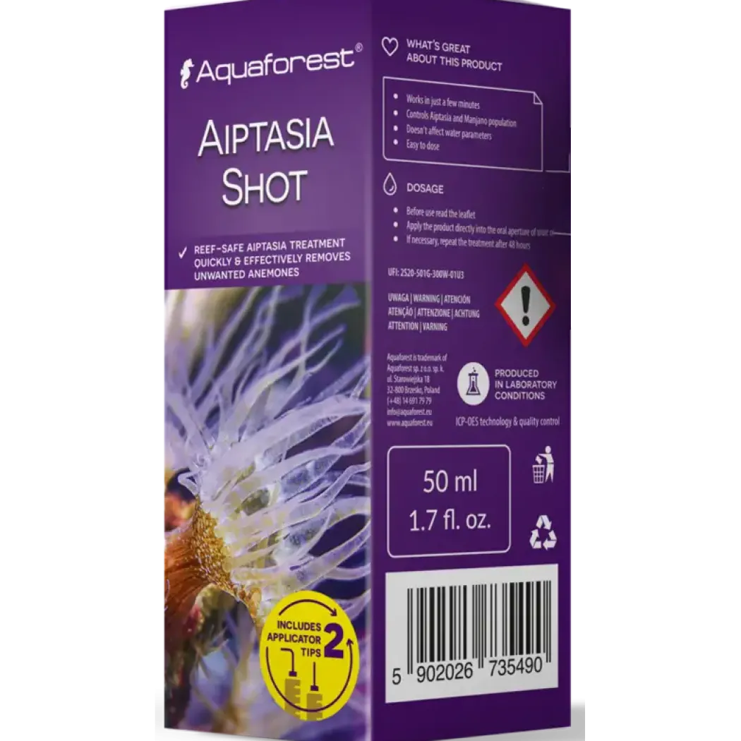 AquaForest Aiptasia Shot 50 ml