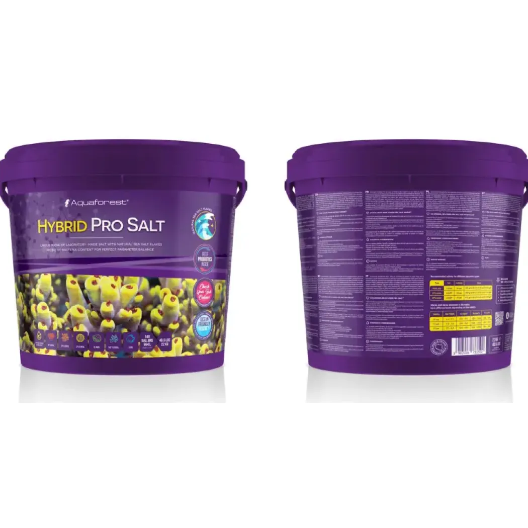 AquaForest Hybrid Pro Salt 22 kg Spand