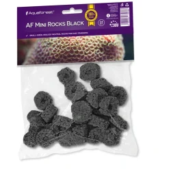 AquaForest Mini Rocks 24 stk. Sort
