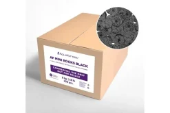AquaForest Mini Rocks 250 stk. Sort