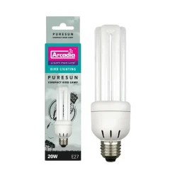 Arcadia PureSun Compact Fugle pære 20 w med UVA og UVB
