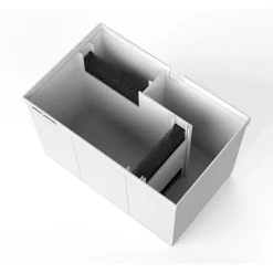 Armatus XS Saltvandsakvarium med sump 4 Liter
