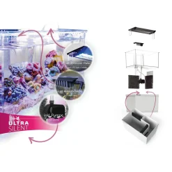 Armatus XS Saltvandsakvarium med sump 4 Liter