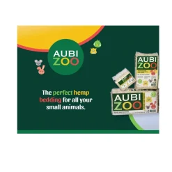 AUBIZOO Hampestrøelse 3 kg