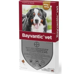 Bayvantic Vet hund 40-60 kg 4 x 6,0 ml