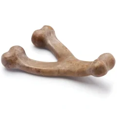 Benebone Puppy Wishbone Bacon M - hvalpe tyggeben med bacon