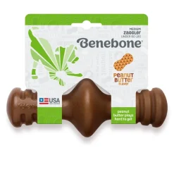 Benebone Zaggler Peanut M - tyggeben med peanut