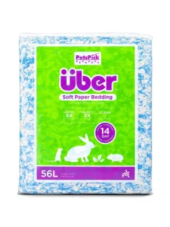 Über papirstrøelse 56 L Blå/Hvid