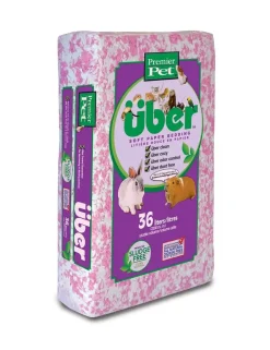 Über papirstrøelse 36 L pink og hvid