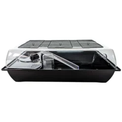 Big Alex hamsterbur Sort 78 x 48 x 26,5 cm - rummeligt hjem til din hamster