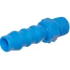 Blå nylon slangestuds 1/2 tomme (8 mm slange)