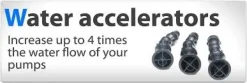 Blau Vortex Eductor Vand accelerator 1 tomme