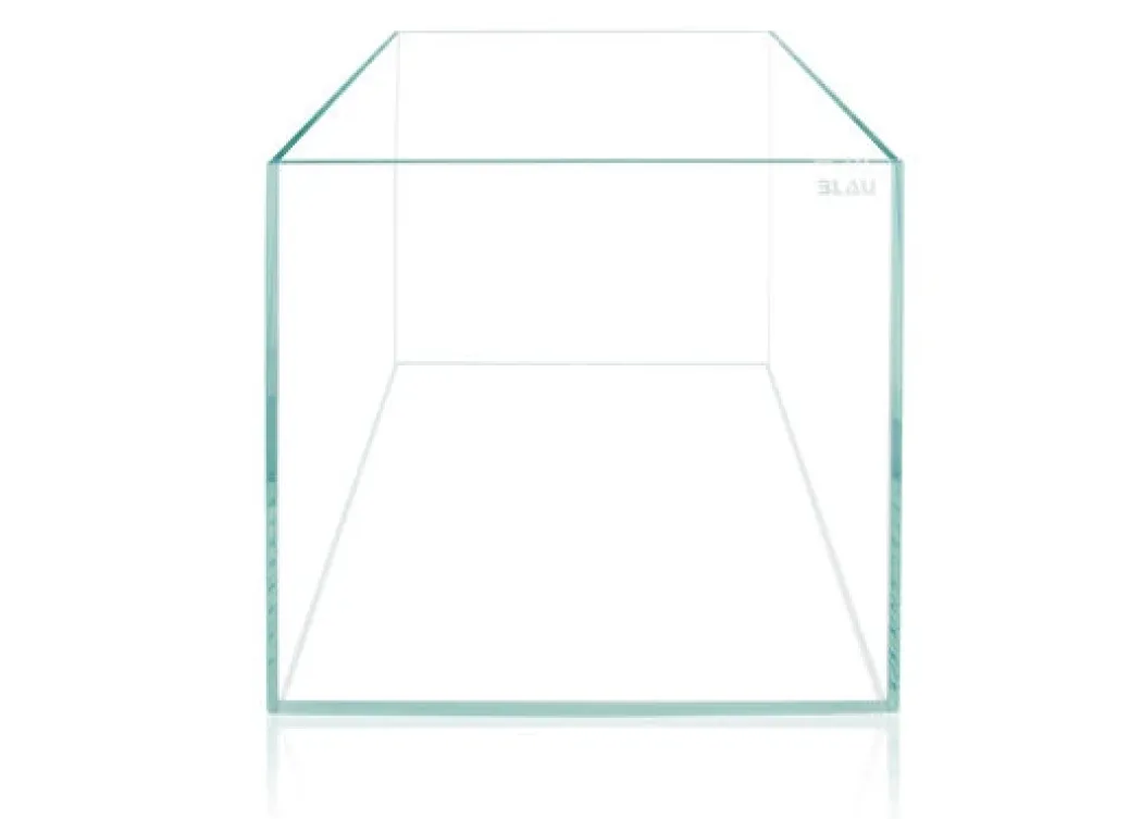 Blau Glasakvarium CUBIC Aquascaping Shallow 17 45x24x16 cm