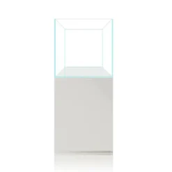 Blau Optical White Glas Akvarium 238 Liter 62x62x62 cm
