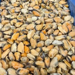 Blåmuslinger uden Skal - 1 kg (Frosne)