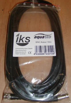 BNC Kabel 10 meter til at forlænge sensor