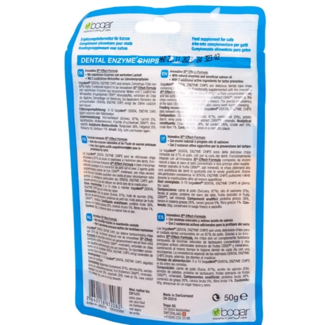 Bogadent Cat Dental Enzyme Chips Kylling