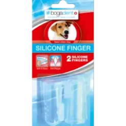 Bogadent Silicone Finger til hund 2 stk